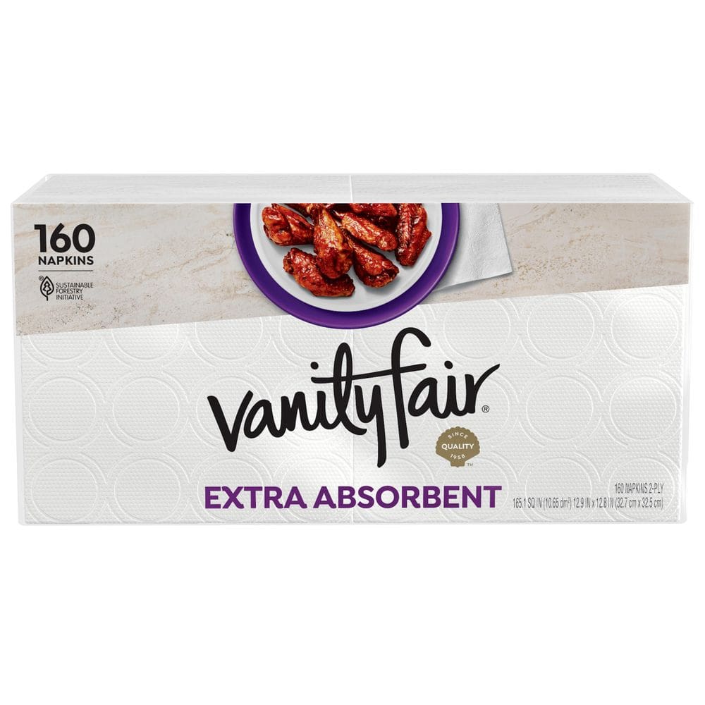 Guardanapos de papel Vanity Fair Extra Absorbent 160 unidades