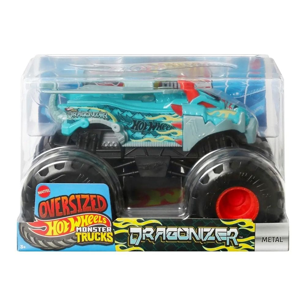 Carro - Monster Truck Drgonizer Metal MATTEL