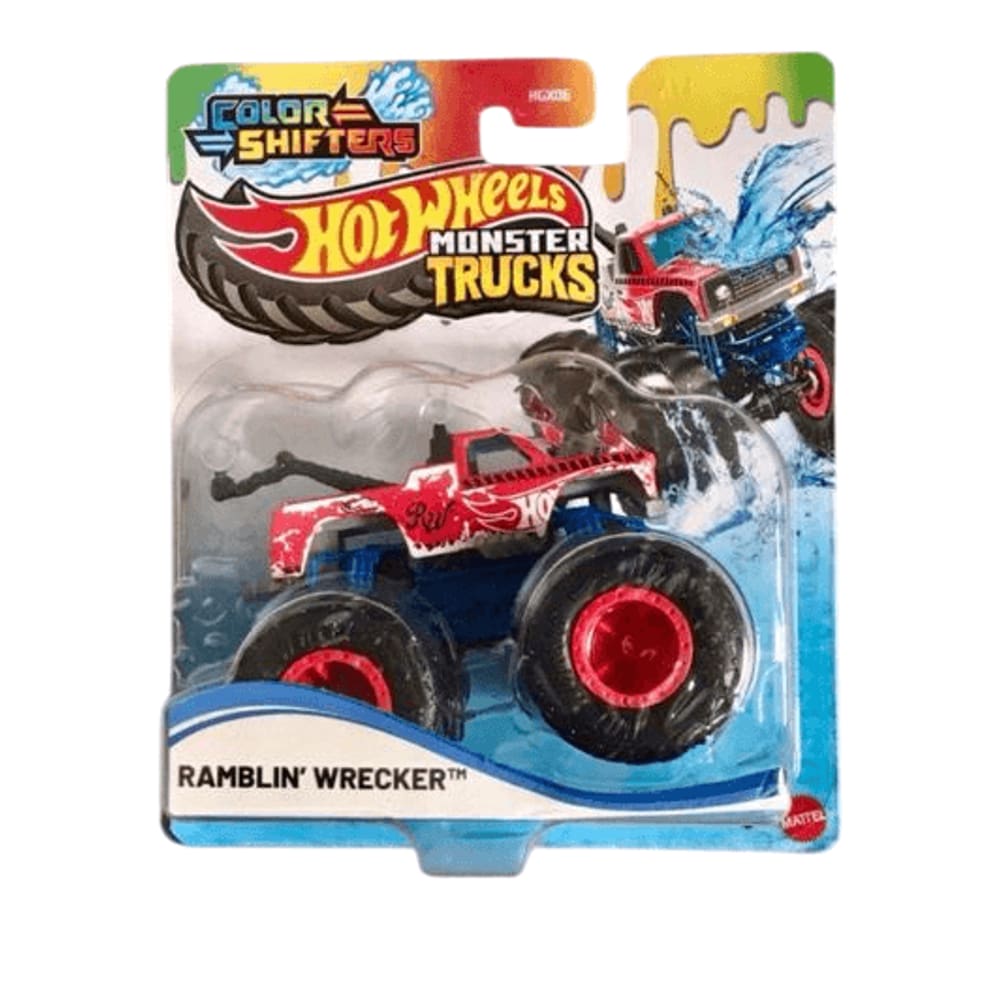 Carrinho - Ramblin Wrecker Hot Whells Color Shifters MATTEL
