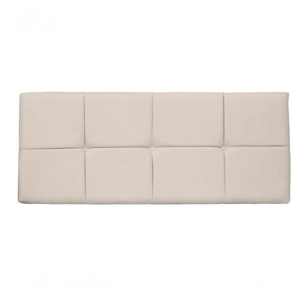 Painel Cabeceira Casal 1,40cm Smf Decor bege