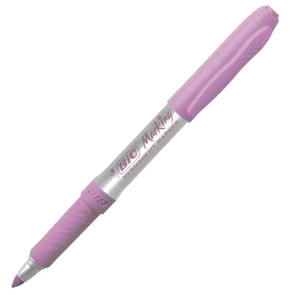 Marcador Permanente Marking Rosa Pastel 971145 Bic