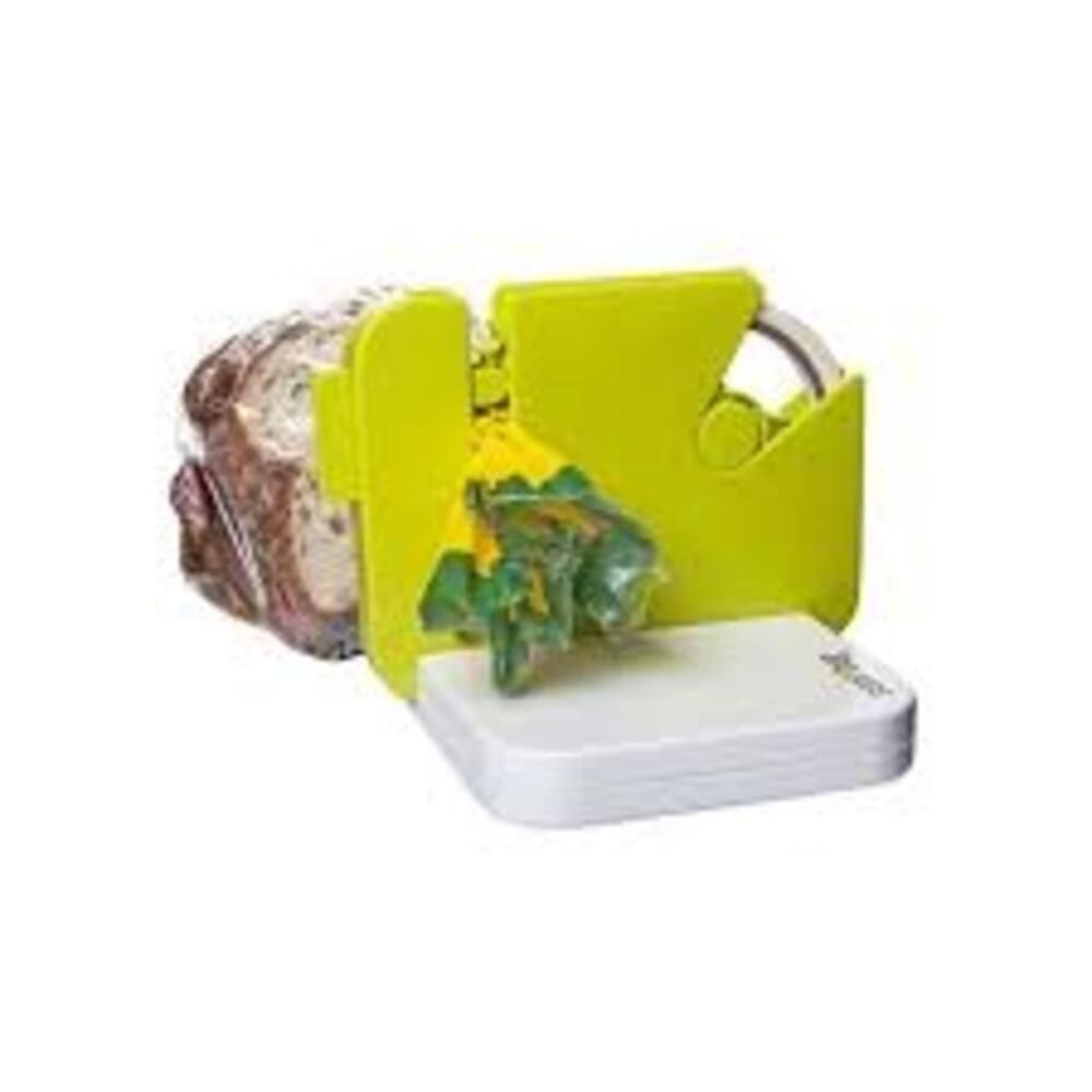Lacradora Sacolas Alimentos Seladora Manual Sacos Metal Lacra Guarda Volumes Supermercado