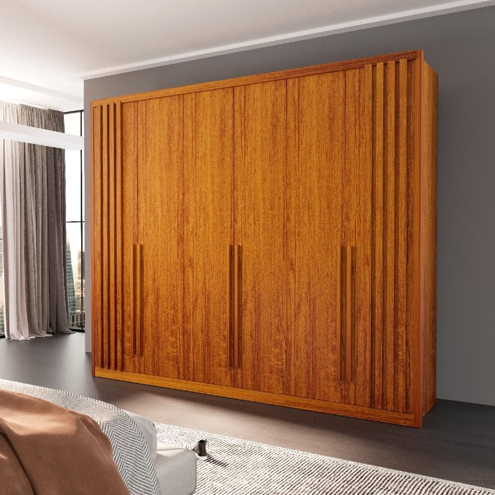 Guarda Roupa Casal Lisboa 6 Portas 6 Gavetas Bom Pastor