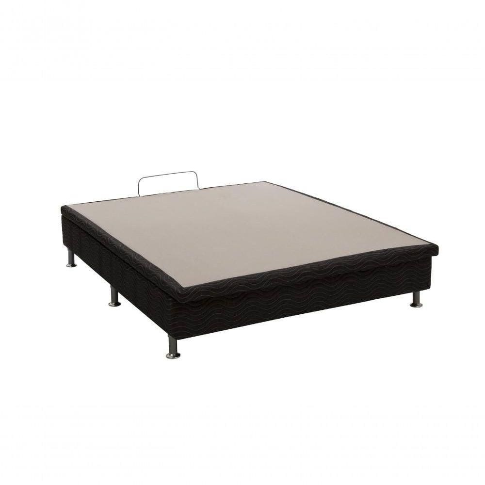 Base Baú Physical Preto Casal (138x188x25) - Ortobom