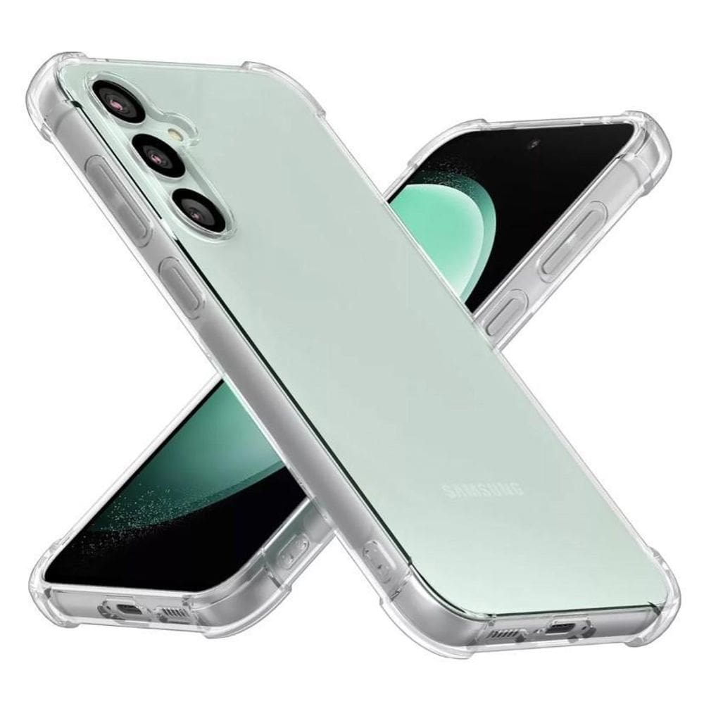 Capa Em Gel Air Cushion Para Galaxy S22 Plus - Transparente
