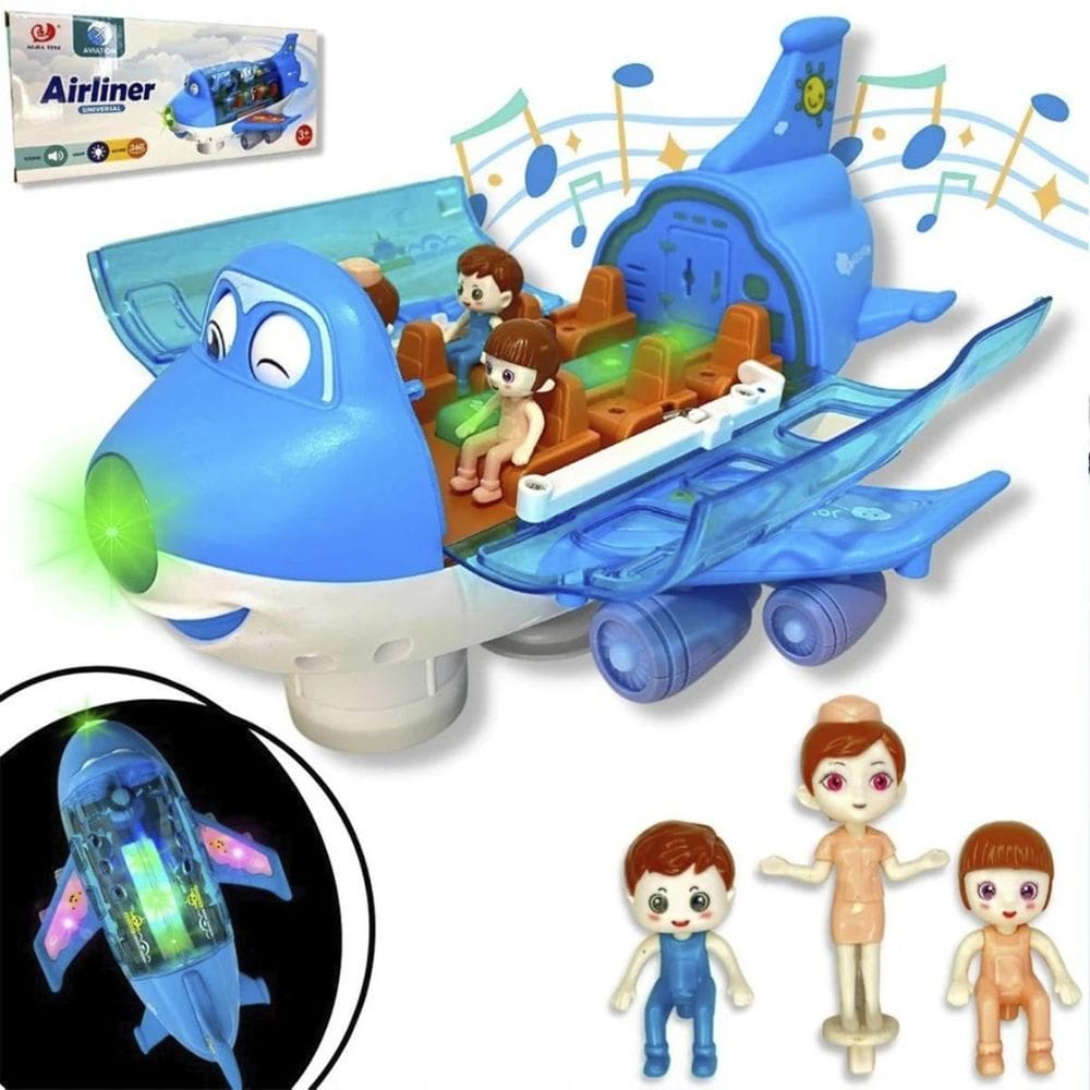 Brinquedo Avião Infantil Meninos Acessórios Entrega Imediata