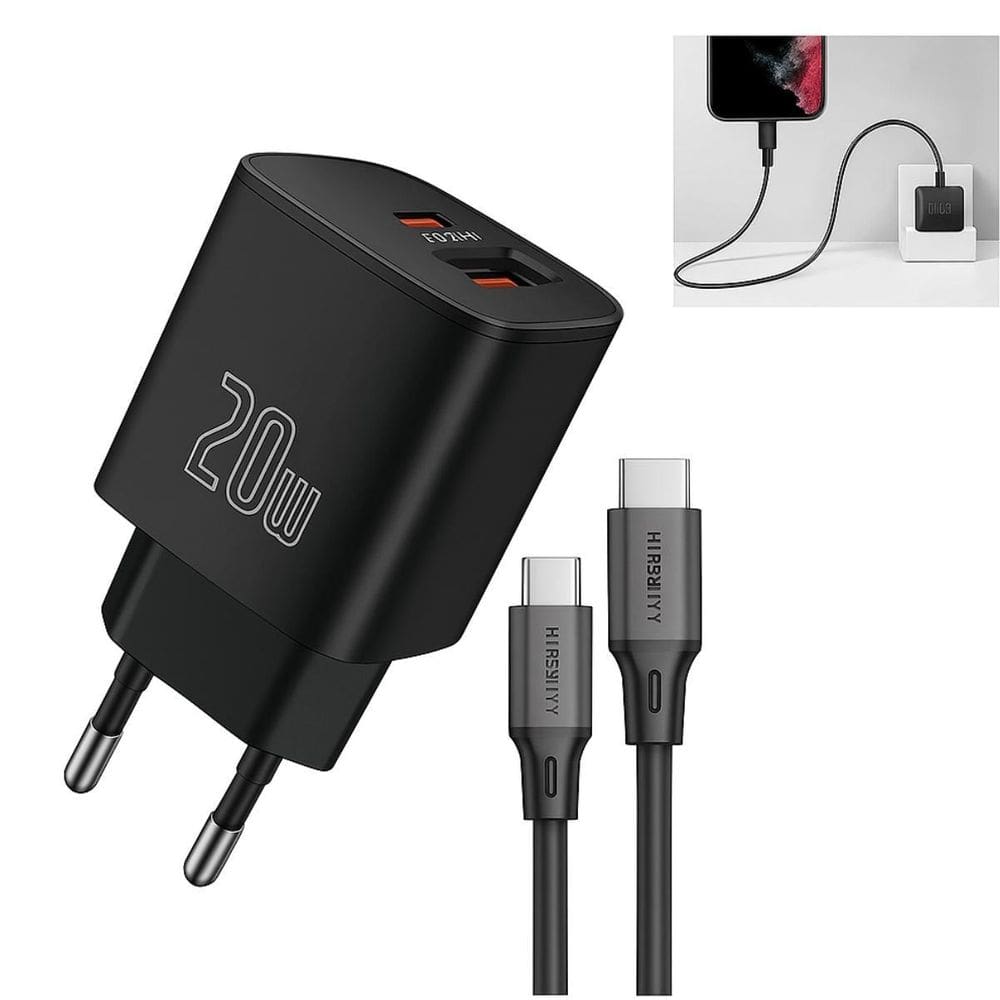 Fonte Turbo Preta Para Tablets E Celulares Tipo C