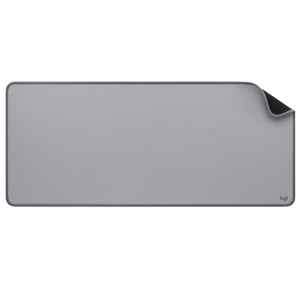 Mousepad Desk Mat Studio Series Logitech Cinza