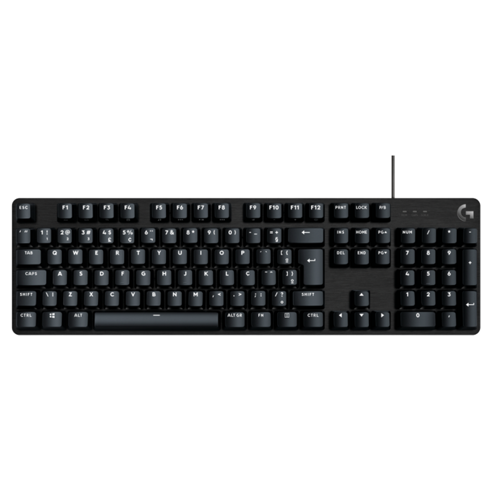 Teclado Mecânico Gamer Com Fio Logitech G G413 Se Tactile Preto Abnt2