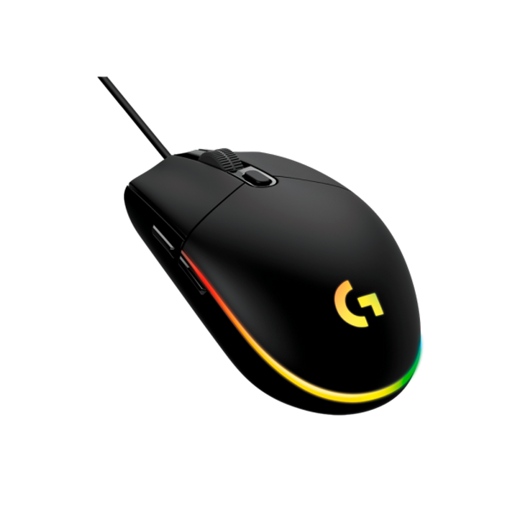Mouse Gamer Logitech G203 Lightsync Rgb Preto Usb