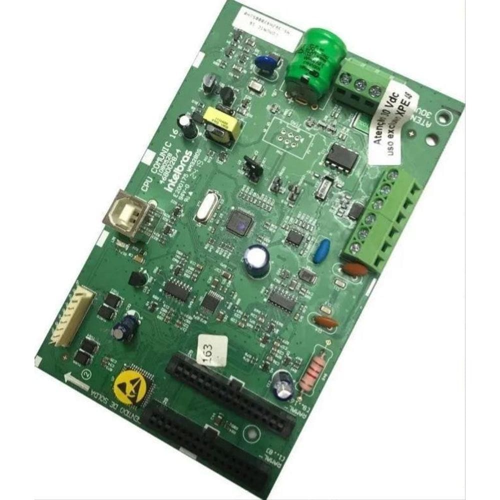 Placa Base Cpu Central Portaria Comunic 16 Intelbras Maxcom