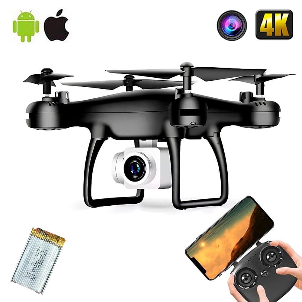 Drone  8S Com Câmera 4K 2025 Modo Sem Cabeça