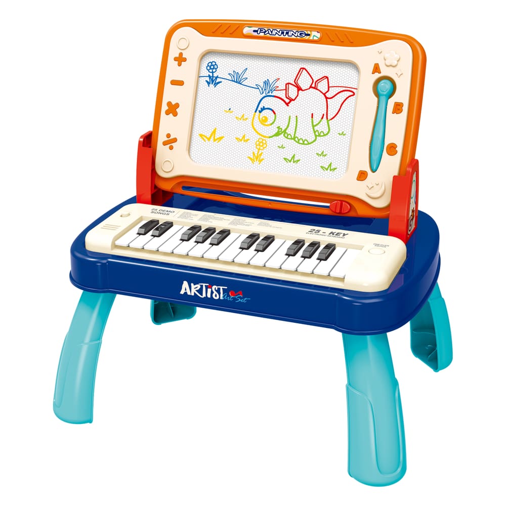 Lousa Mágica Infantil Divertida com Piano Musical  Maxi Toys