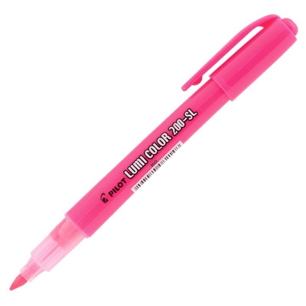 Pincel marca texto 200-SL Lumi Color - rosa - Pilot