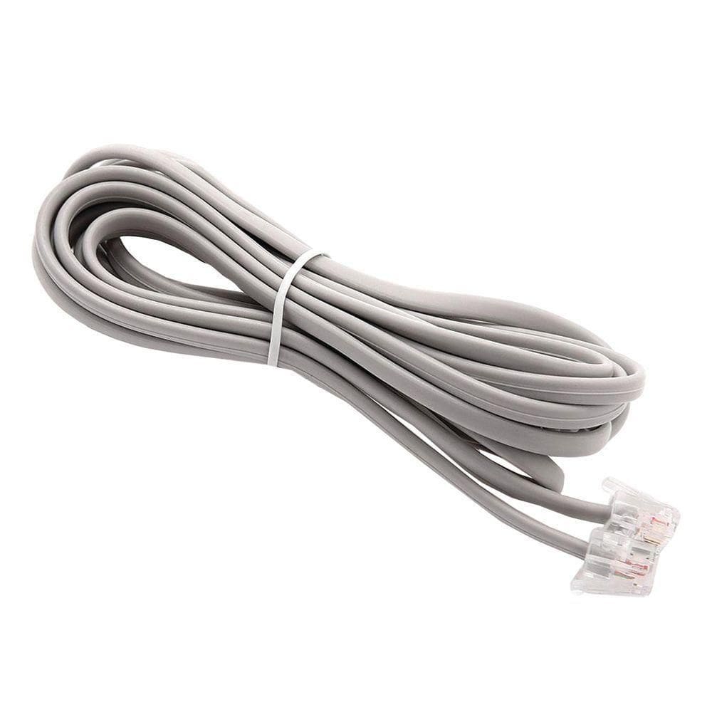 Cabo Telefone Pino Americano + Pino Americana 2m Liso Cinza