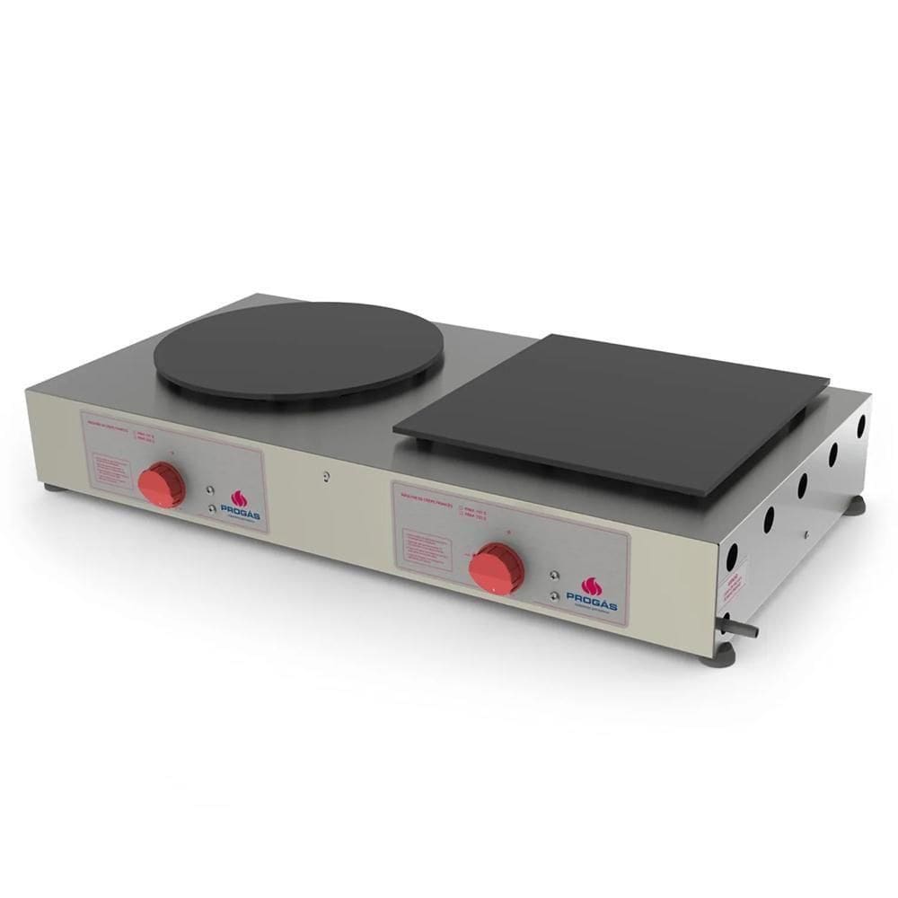 Chapa Crepe Francês Progás à Gás Esmaltada - Prfk-202g