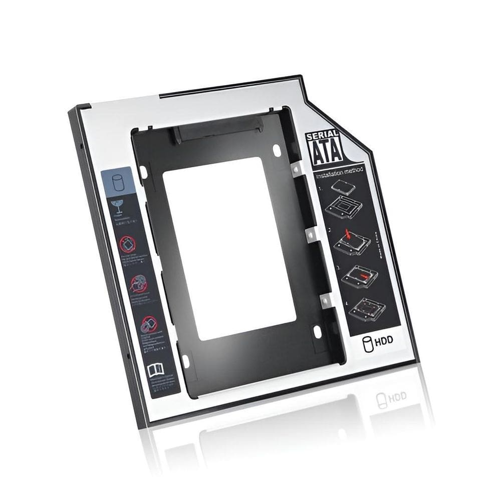 Gaveta Caddy Para Hdd Ssd 12.7Mm Para Notebook Laptop