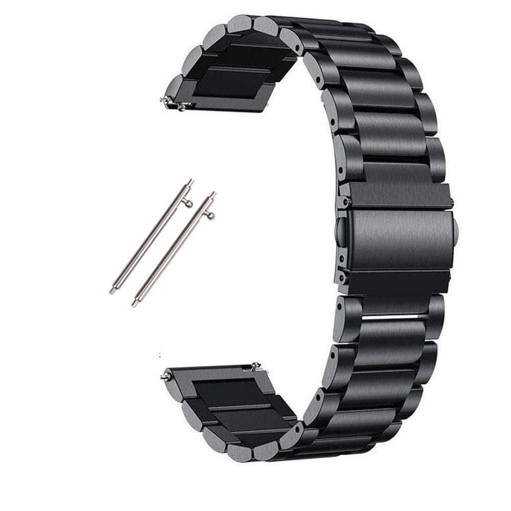 Pulseira Para Smartwatch 20Mm 3 Elos Relogio Smartband Inox