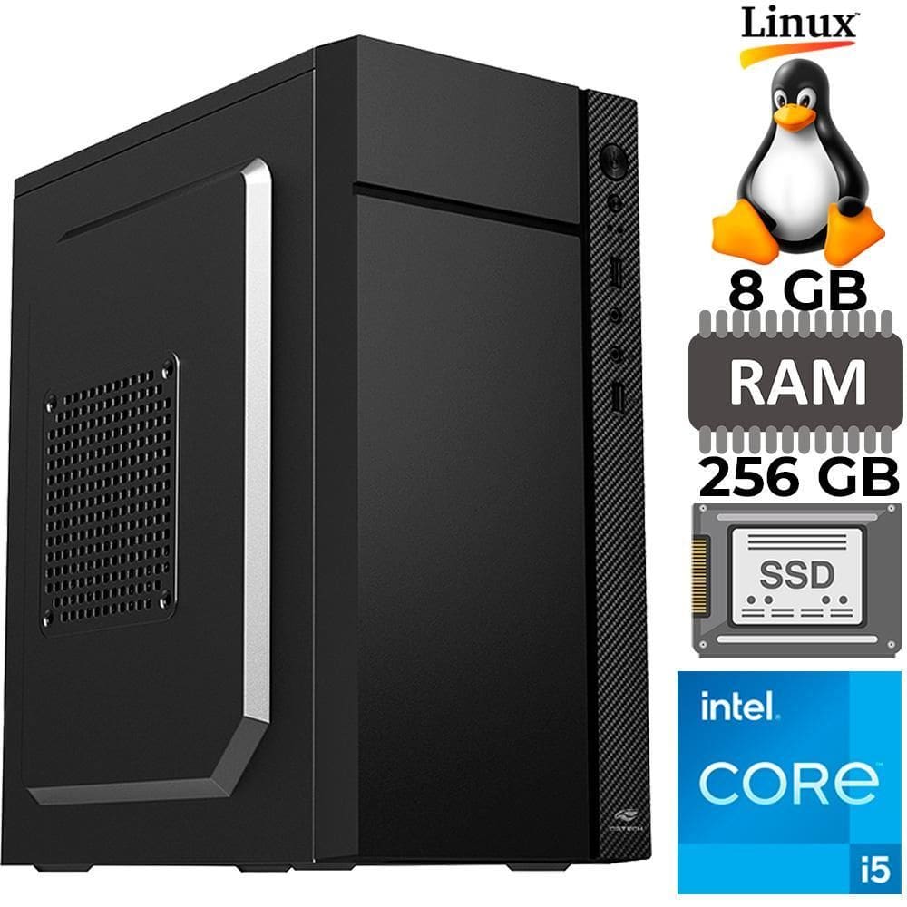 Computador Core I5-4570, Memória Ram 8Gb, Ssd 256Gb, Linux