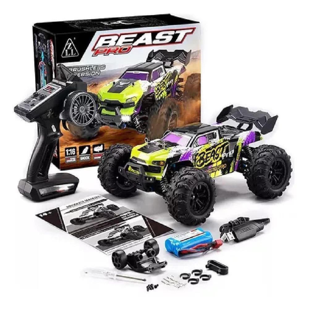 Carrinho De Controle Remoto Off Road 4X4 4Wd 50Km/H Conquer