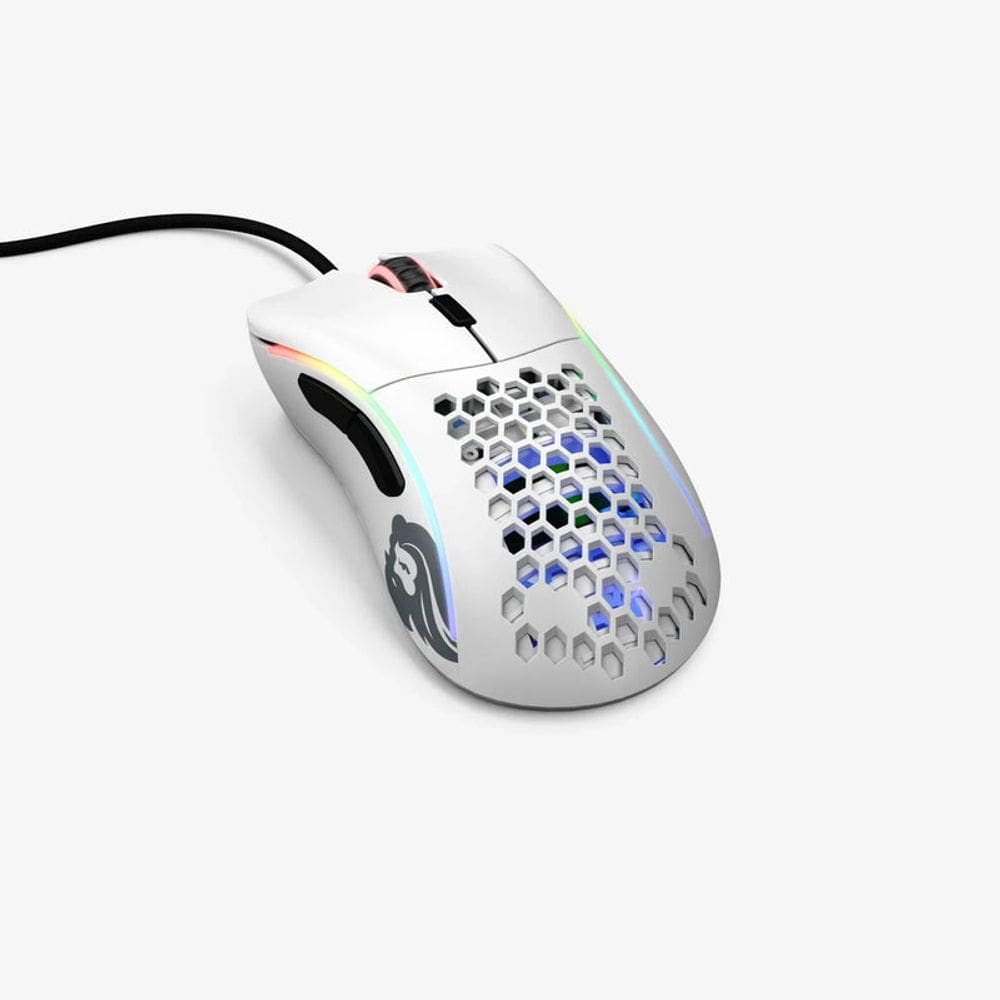 Mouse Gamer Glorious Model D RGB - Branco (com Cabo)