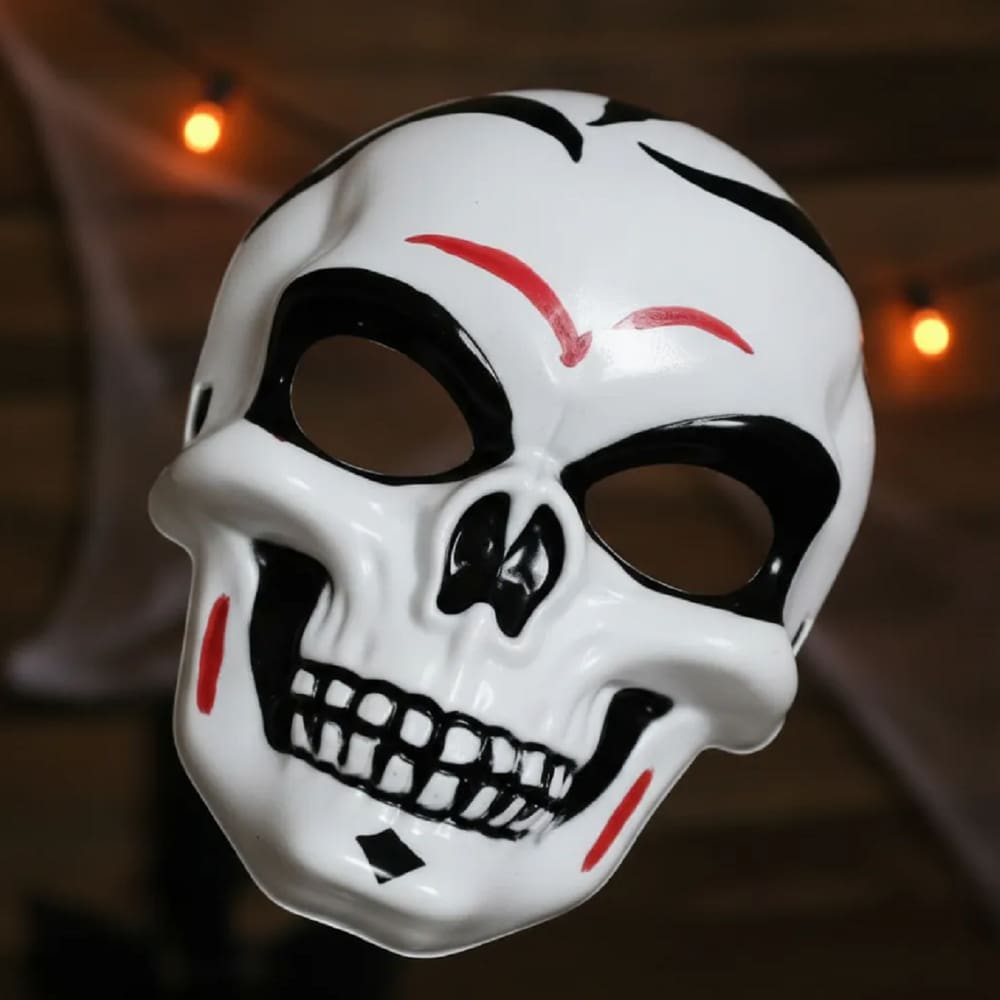 Mascara De Caveira Esqueleto Crânio Terror Festas Halloween Divertido
