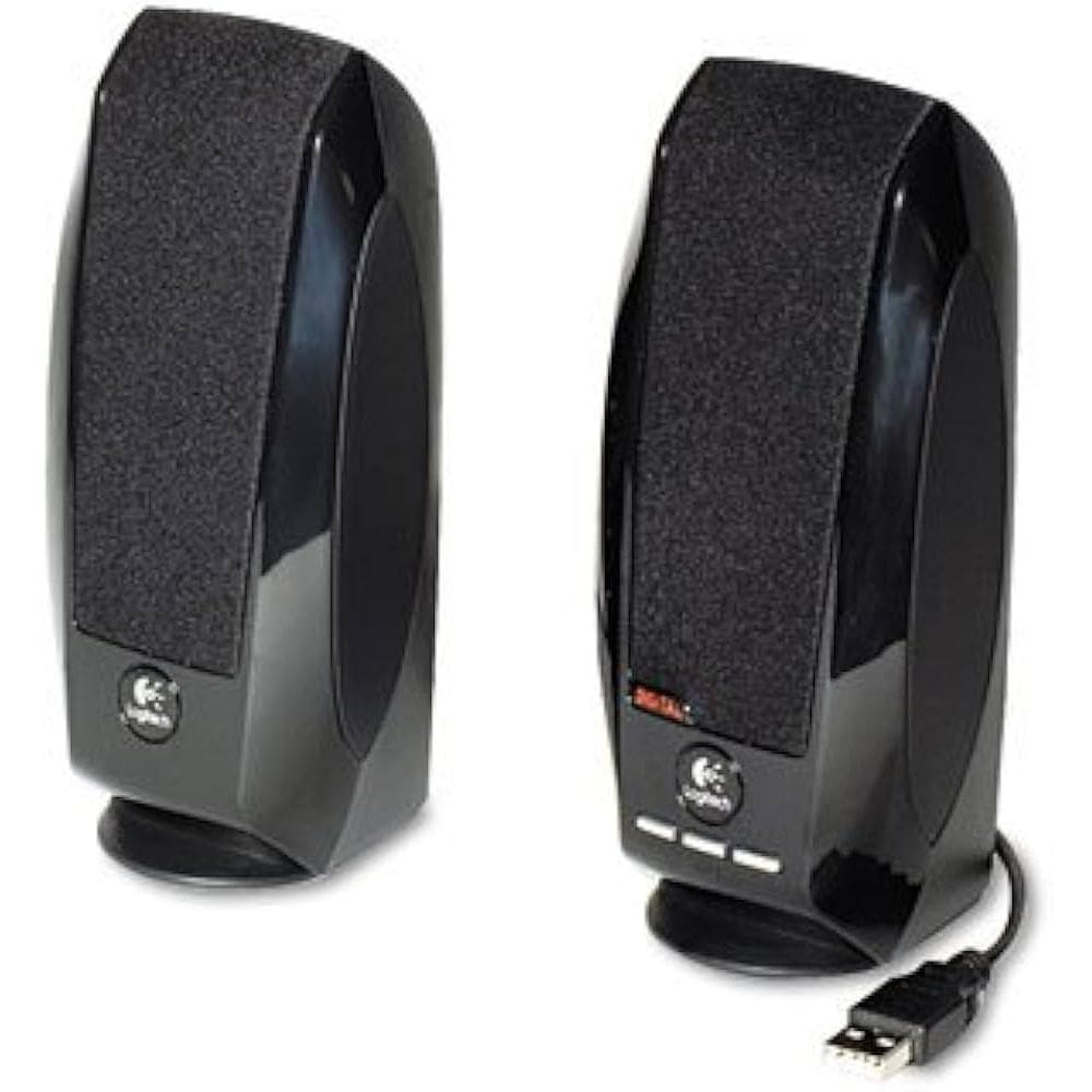 Caixa de Som Para PC Logitech S150 - Preto (980-000028)