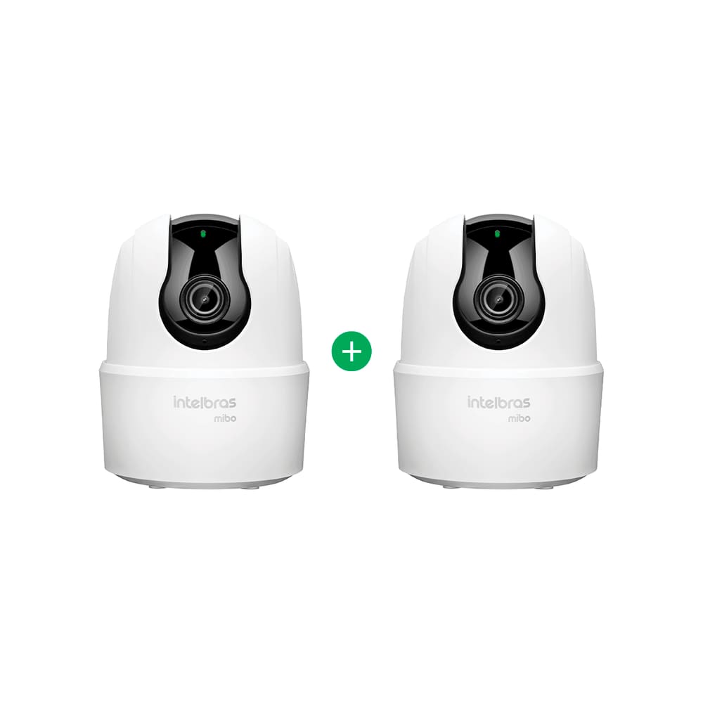 Kit de Câmeras de Vídeo Wi-Fi Full HD Intelbras IME 360 C - 2 Unidades