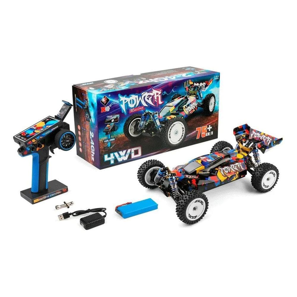Automodelo Wl Toys 1/12 RC Power Racing 75KM 4WD 124007