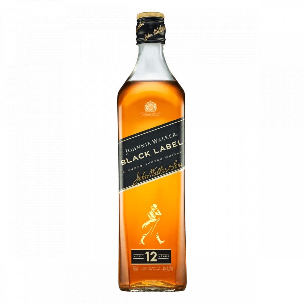 Johnnie Walker Black Scotch Whisky 750ml