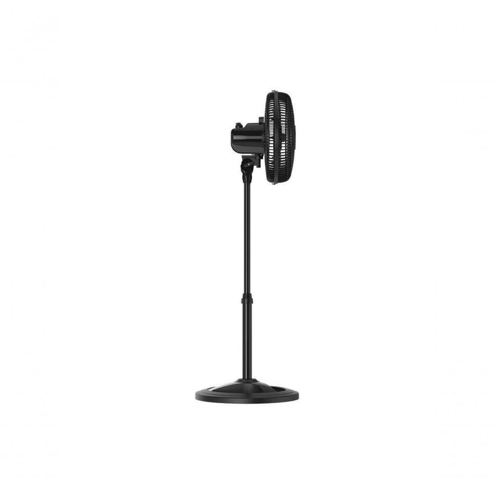 Ventilador De Coluna Preto 30cm Turbo 6 Pas Oscilante Ventisol - 220v