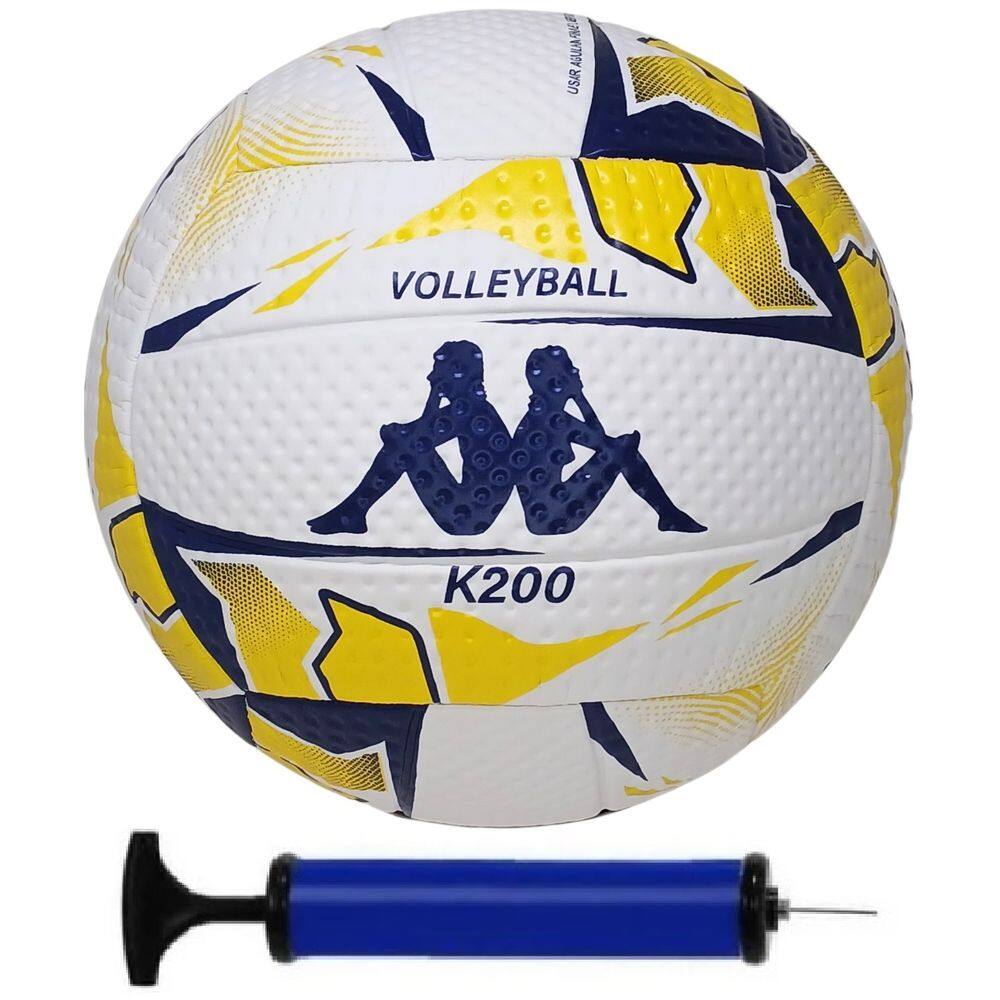 Bola De Volei - Volleyball Kappa K200 + Bomba De Ar