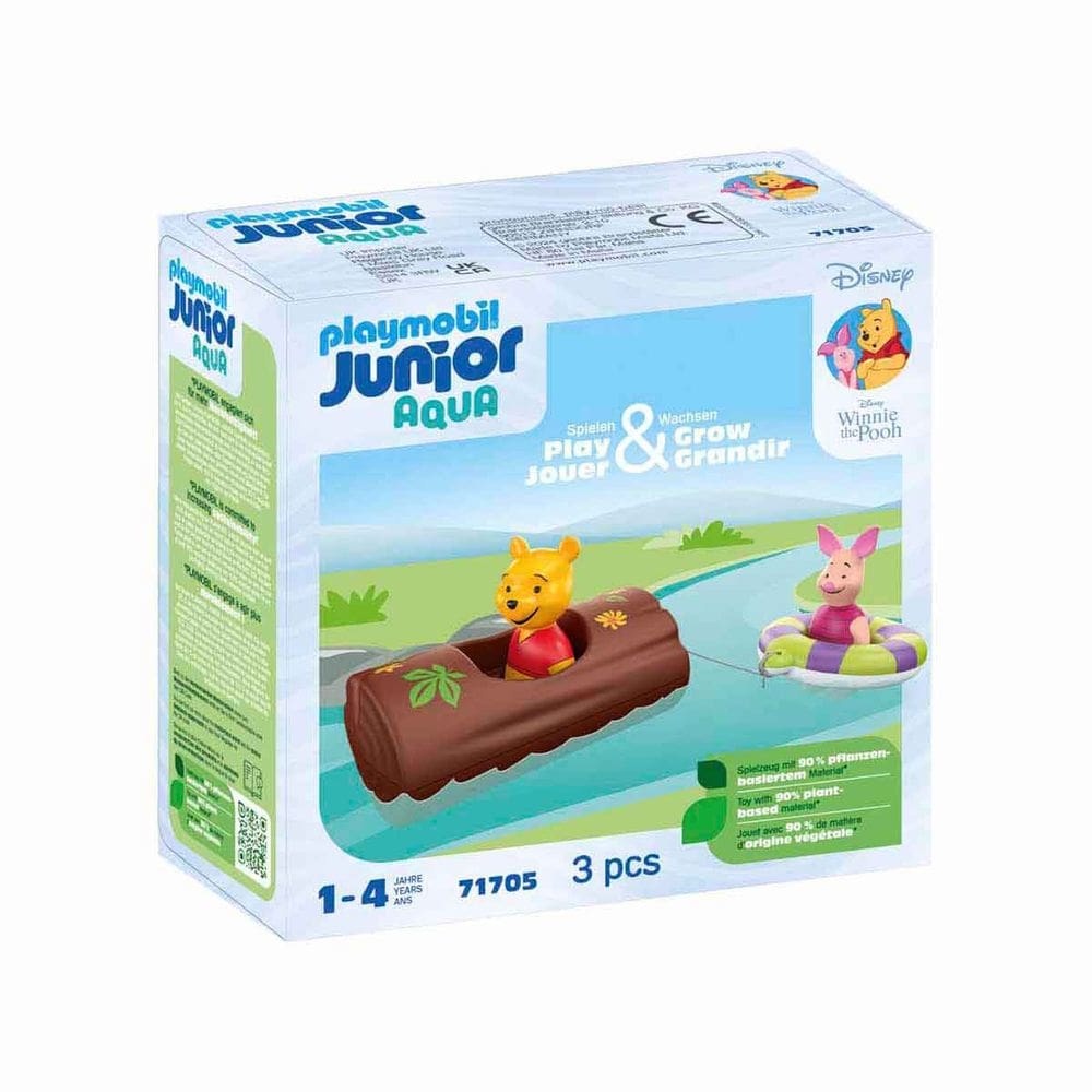 Aventura Aquática Do Ursinho Pooh - Playmobil Junior 71705