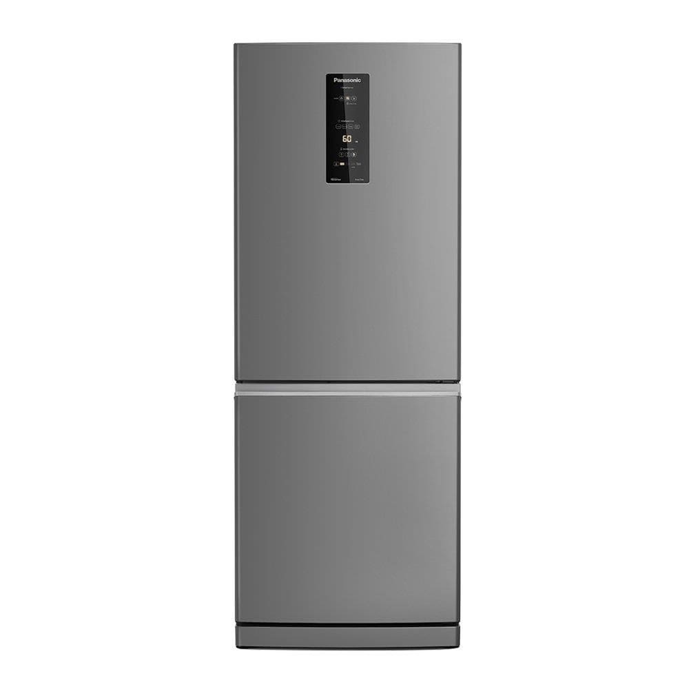 Refrigerador 2 Portas Panasonic 460 Litros BB64PV1X Frost Free | Inverter, Aço Escovado