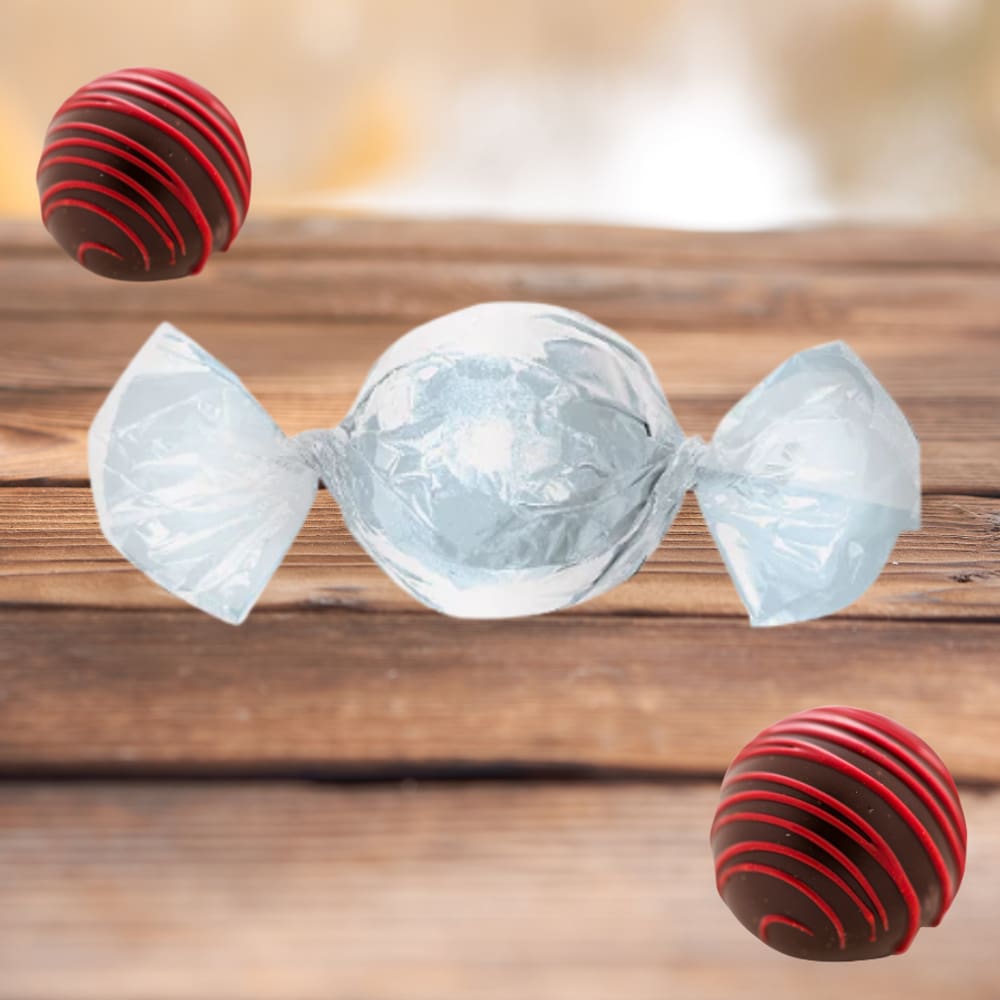 Embalagem para Trufão Incolor 20x18cm Carber c/100 un