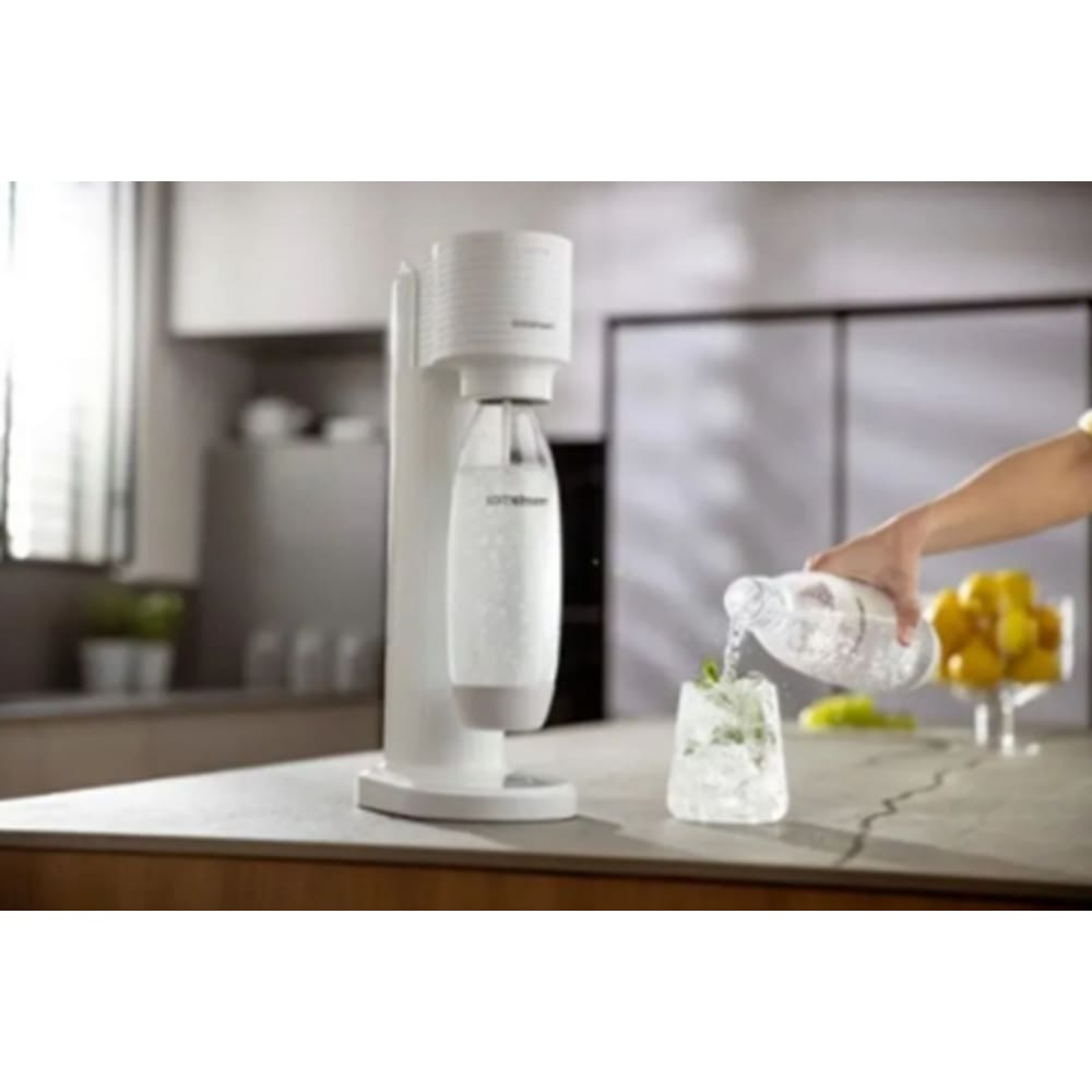 Máquina para Gaseificar Água Gaia SodaStream - Branca