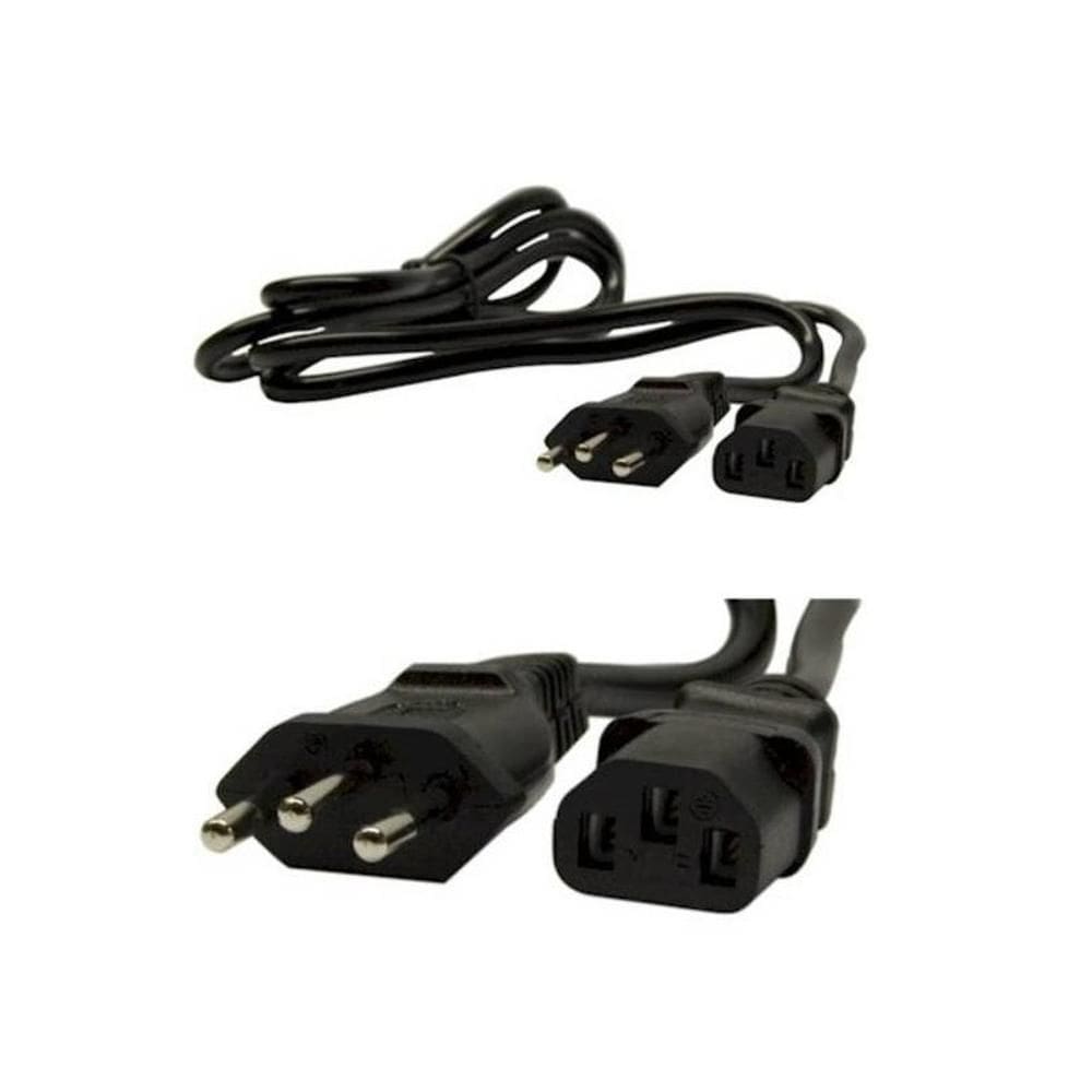 Cabo De Força Novo Padrão para Fonte ATX PC, Monitor