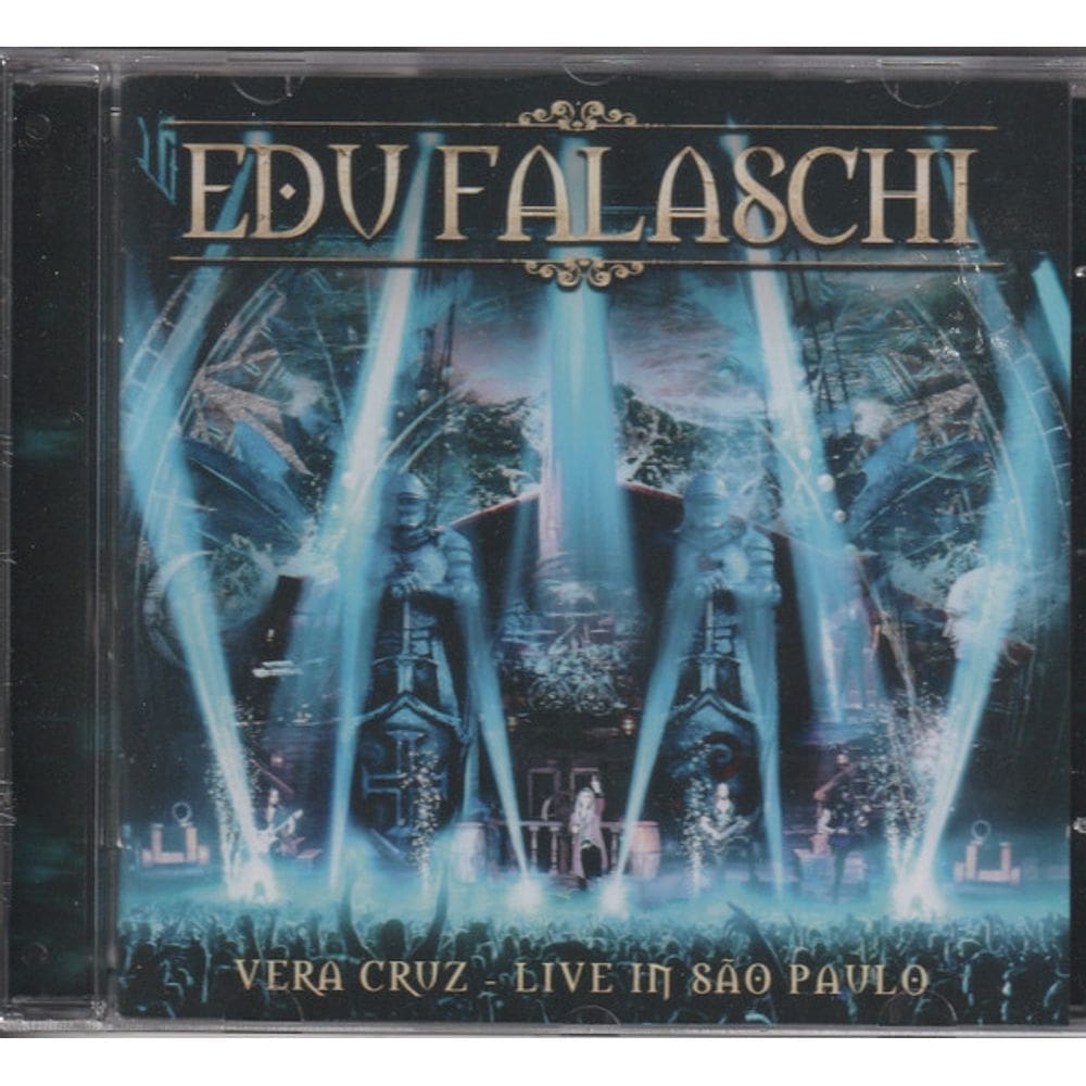 CD Edu Falaschi – Vera Cruz Live in SP CD/DVD
