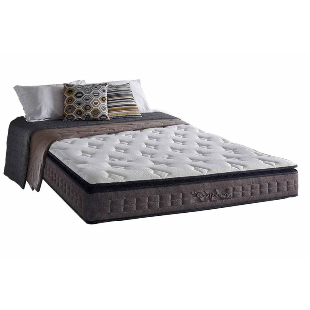 Colchão Queen Molas Molas Ensacadas Ensacadas Cripton Visco Gel Pillow Top (158x198x32) - D Angelis Anjos