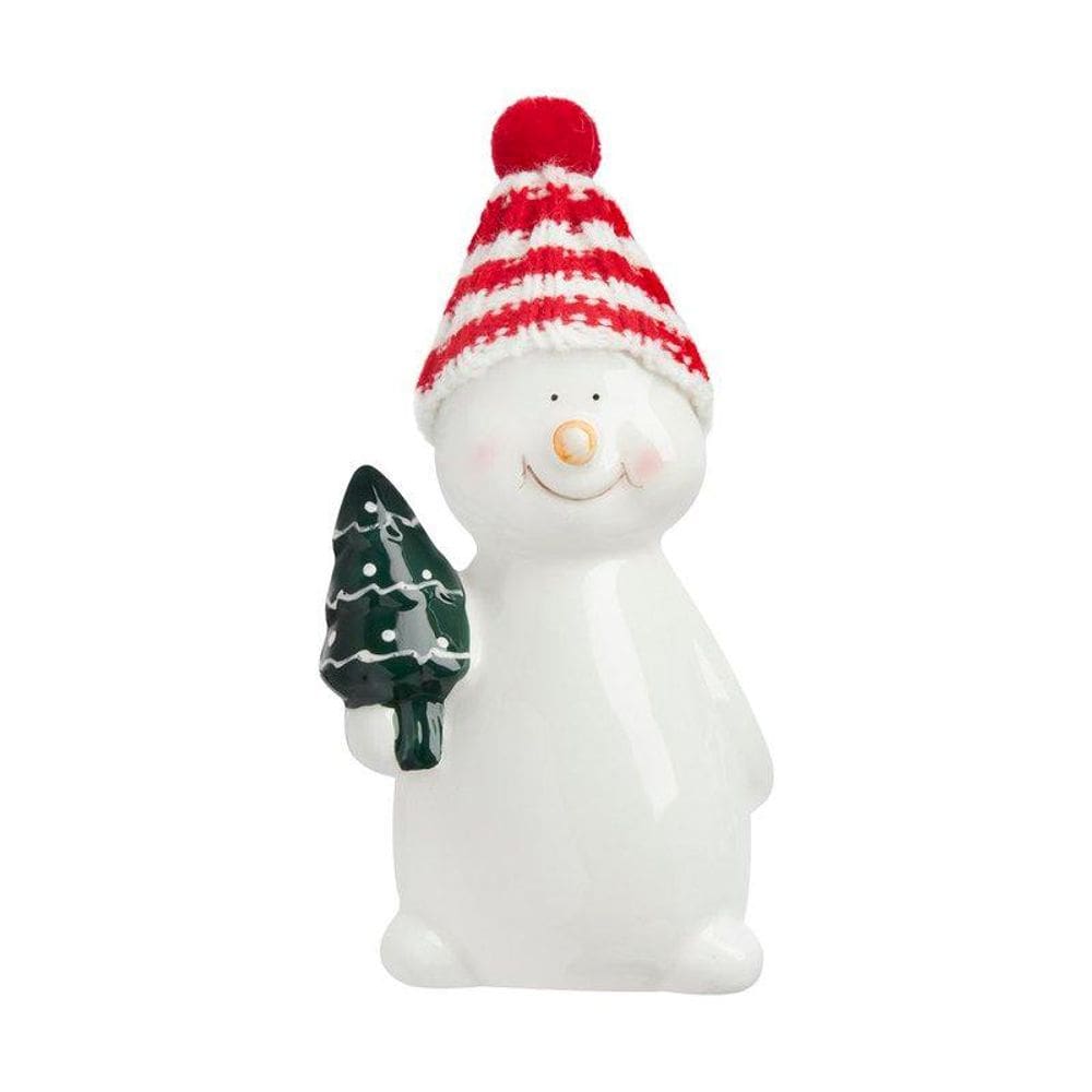 Adorno Boneco de Neve Home Style Frosty 14 cm