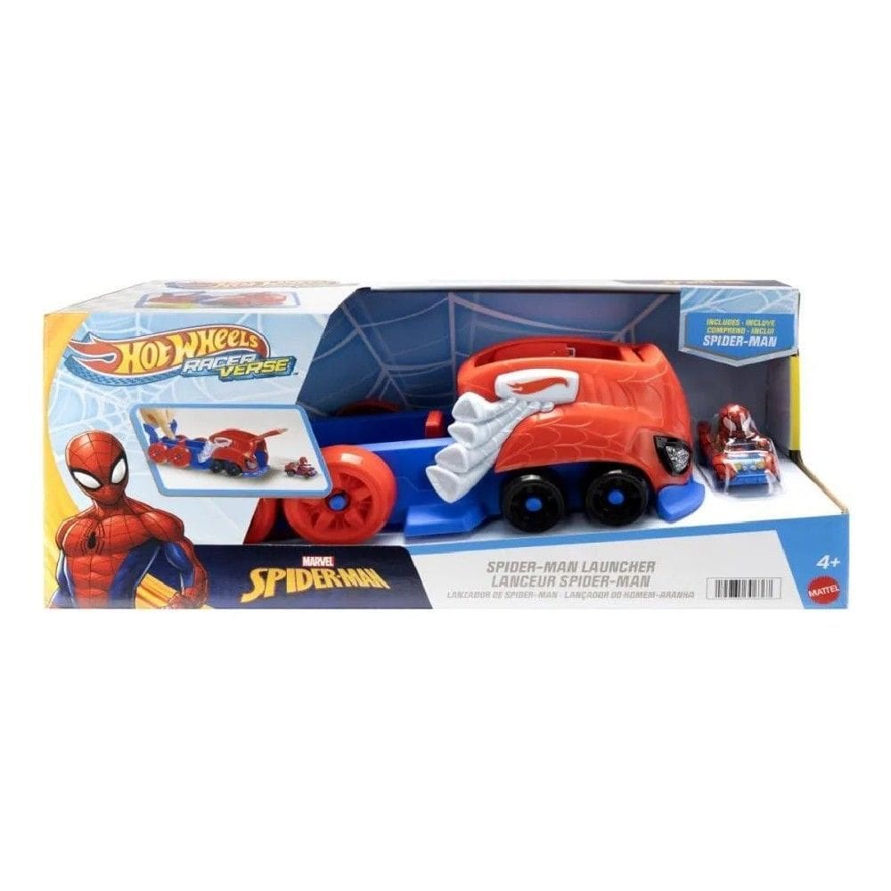 Hot Wheels - Racer Verse - Lancador Homem Aranha MATTEL