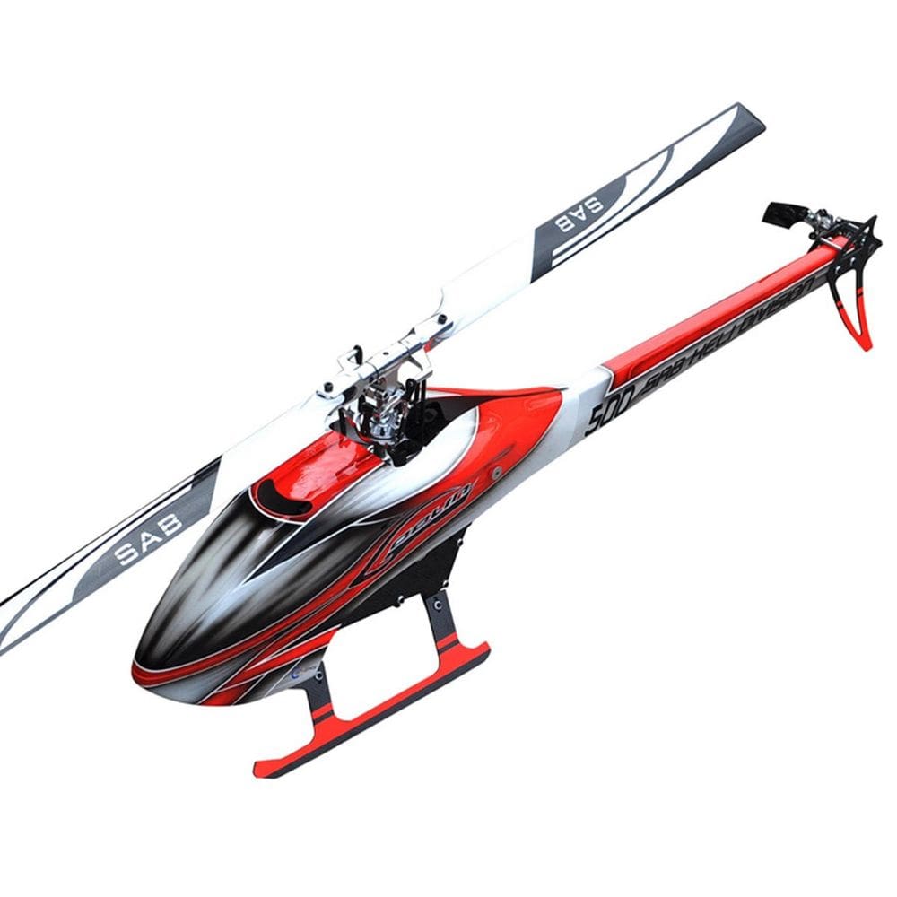 Helicóptero Controle Remoto GOBLIN 500 FLYBARLESS RED SG500