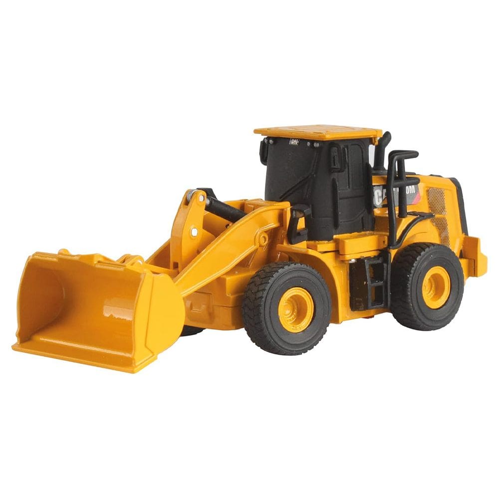 Trator Retroescavadei Controle Remoto Caterpilla 950M 1/64