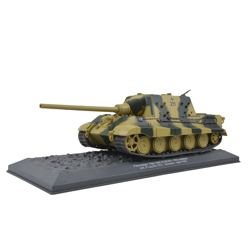 Tanque De Guerra Alemanha 1945 1/43 Henschel Turretl ”211”