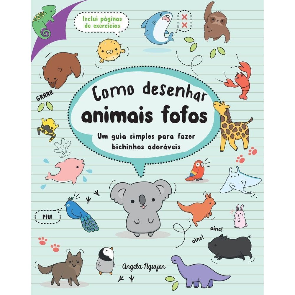 Como Desenhar Animais Fofos - Um Guia Simples Para Fazer Bichinhos Adoráveis