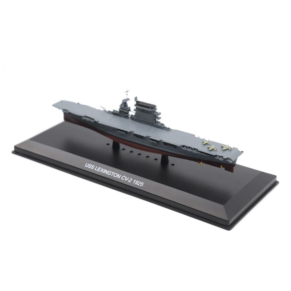 Miniatura Navio Americano Guerra USS Lexington CV-2 1/1250