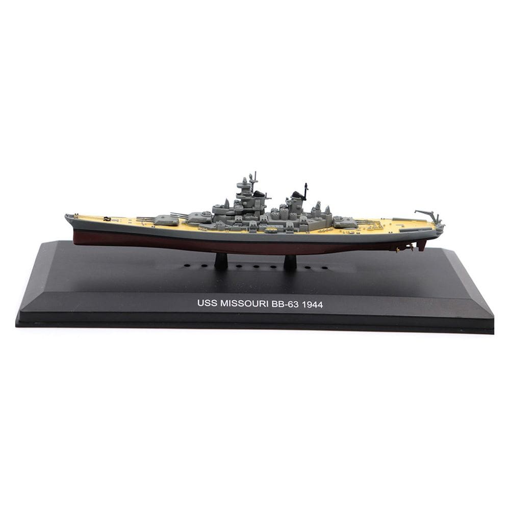 Miniatura Navio USS Missouri BB-63 1944 Escala 1/1250 Metal