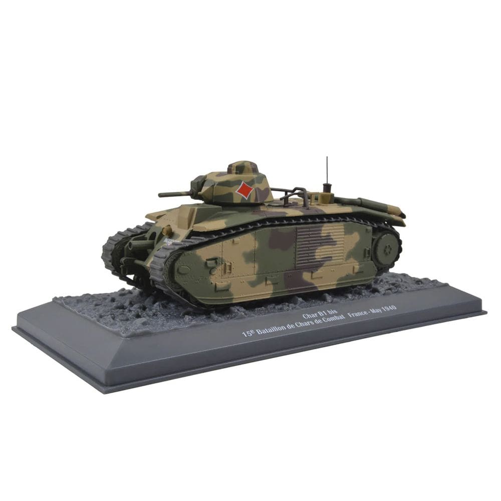 Tanque De Guerra Francês Char B-1 3E Indochine 1940 1/43