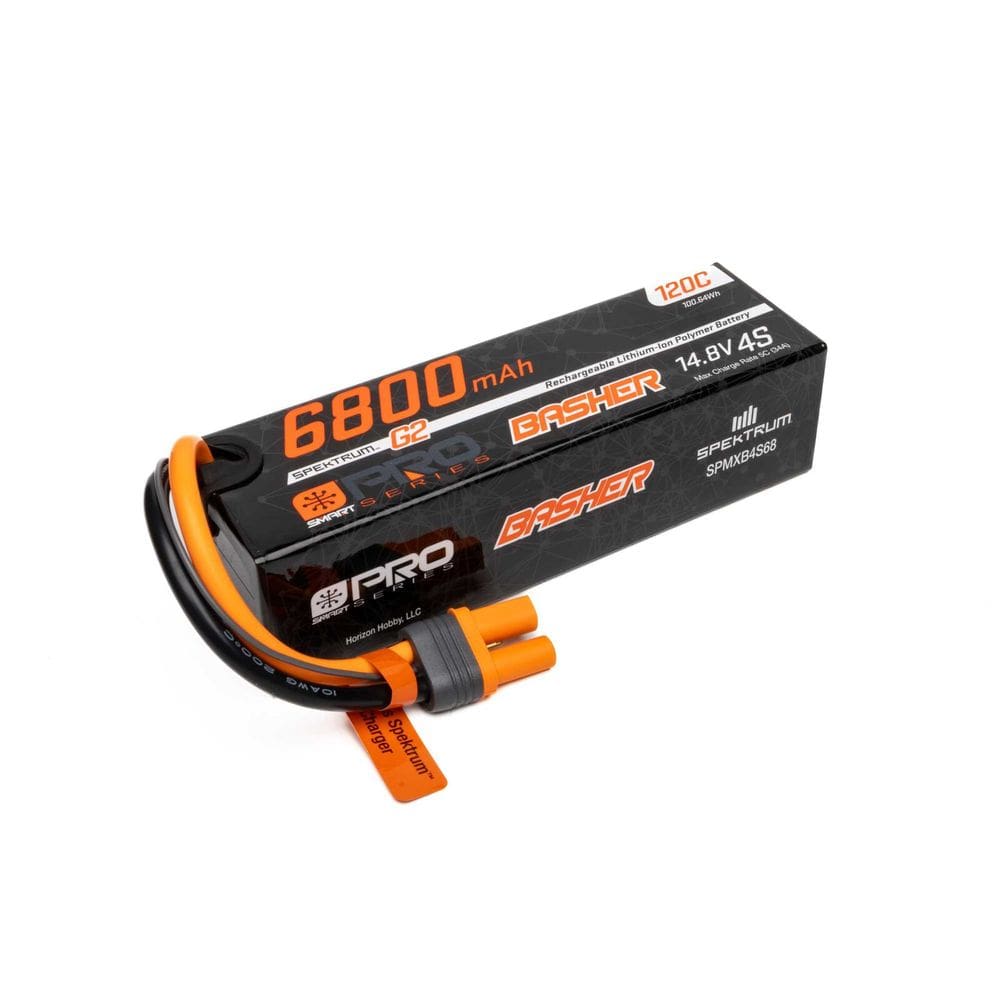 Bateria Spektrum 14.8V 6800Mah 120C Smart G2 Pro Basher Ic5