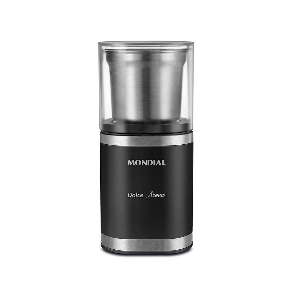 Moedor De Café Dolce Arome Mondial Preto/Inox 180W MCF-01-BI 110V